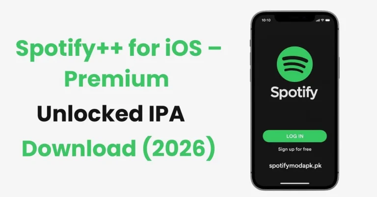 Spotify++ for iOS – Premium Unlocked IPA Download (2026)
